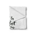 thumbnail image 2 of Wording Soft Flannel Fleece Throw Blanket, Motivation Boosting Inspiration Enchanting Words Be Better than Yesterday, Cozy Plush for Indoor and Outdoor Use, 70" x 90", Rose Black, by Ambesonne, 2 of 5