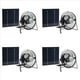 thumbnail image 1 of 4X Mini Ventilador Alimentado por Panel Solar, Ventilador de Escape Solar PortáTil de 5 W y 4 Pulgadas para Oficina Al Aire Libre, 1 of 5