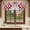 Red, variant on Blue Morocco Valances for Windows, Decorative Rod Pocket Window Valance Curtains, Vintage Graffiti Paint Art Boho Dappled Short Curtain Drapes for Kitchen/Living Room, 2 Panels, 54" W x 18" L