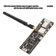 thumbnail image 1 of Pour TTGO T Faisceau ESP32 915MHz NEO M8N GPS WiFi Module, Affichage de l'État de la Batterie en Temps Réel avec 4 LEDs, Fonction de Réveil RF, 1 of 8