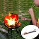 thumbnail image 1 of Tubo de soplador de incendios de acero inoxidable plegable de tamaño de bolsillo Equipo telescópico Soplador de fuelle de fuego Portátil para picnic S con tubo de almacenamiento Macarena Fuelles de fuego, 1 of 8