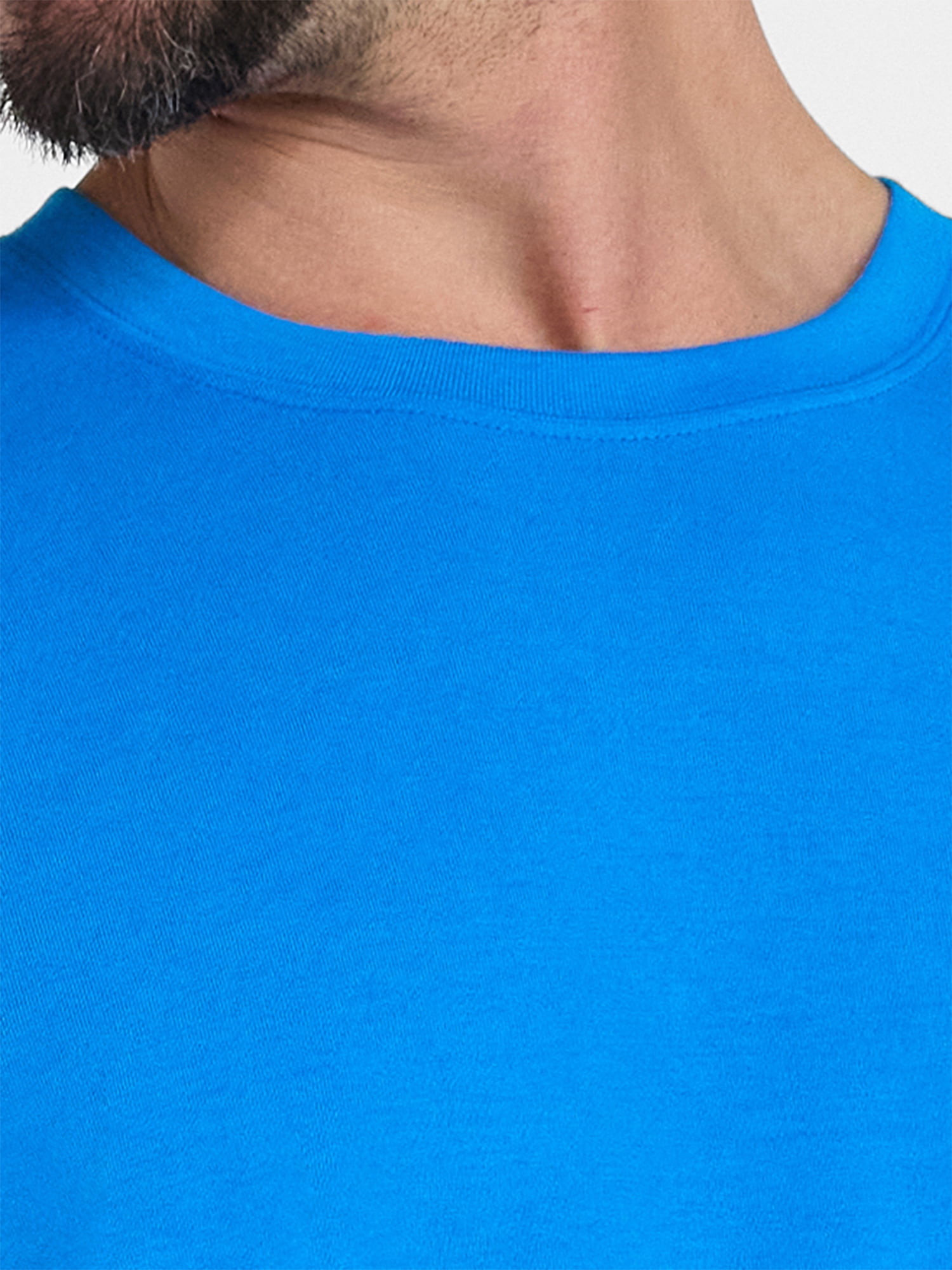 Athletic Works Men's and Big & Tall Tri Blend Tee with Short Sleeves, Sizes XS-4XLT