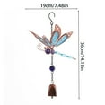 thumbnail image 7 of nvzhuang Solar Dragonfly Wind Chimes for Outside Creative Wind Spinners Hanging Decor for Home Garden Patio, 7 of 7