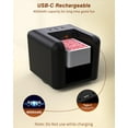 thumbnail image 4 of INNCNN Machine à Cartes Automatique avec 4 Télécommandes Sans Fil, Rechargeable USB, Poignées 1&acirc;&147;3 Decks, 180&acirc;&deg;/360, 4 of 8