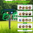 thumbnail image 4 of Paddsun Solar Animal Repeller,Ultrasonic Animal Repellent Deer Repellent Devices with LED Flashing Light to Squirrel Rabbit Raccoon for Garden, 4 of 7