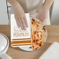 thumbnail image 4 of Fall Halloween Kitchen Towel Set of 2 Fall Pumpkin Striped Kitchen Maple Leaf Hand Towel Kitchen Dish Towel Thanksgiving Dishwashing Bathroom Hand Towel Halloween Decorations, 4 of 6