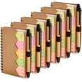 thumbnail image 1 of shiyou-6 Pack Carnet de Poche avec Stylo - Petits Blocs-Notes en Spirale Steno en Vrac avec Onglets Adhésifs et Règle - Couverture en Papier Kraft (4 x 5.5 Po), 1 of 4