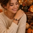 thumbnail image 5 of WWC Halloween Bracelet, Stretch Beaded Highland Cow Jewelry with Gift Box, Halloween Decorations Accessories for Party, 5 of 5