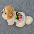 thumbnail image 4 of Methold Ropa Camisa Chalecos de verano Sudaderas con capucha de coco Traje Cuello Ropa Belleza para mascotas Perros Cachorro Bulldog Pug XS Type3 NO3, 4 of 6