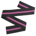 thumbnail image 3 of Elbow Support Wrap, Nylon Elastic Elbow Wrap Hook And Loop Design  For Outdoor For Bedroom For Sport For Home Black And Purple Stripes, 3 of 8