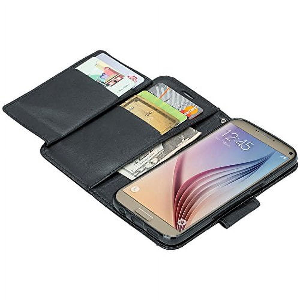 SumacLife Portfolio Design Wallet Case Specifically Designed for Samsung Galaxy S7
