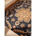 thumbnail image 6 of Rugsotic Carpets Hand Tufted Wool Eco-Friendly Area Rugs - 8'x10', Rectangle, Charcoal, Modern Contemporary Design, High Pile Handmade Anti Skid Rugs for Living Room, Bed Room (K00687), 6 of 13