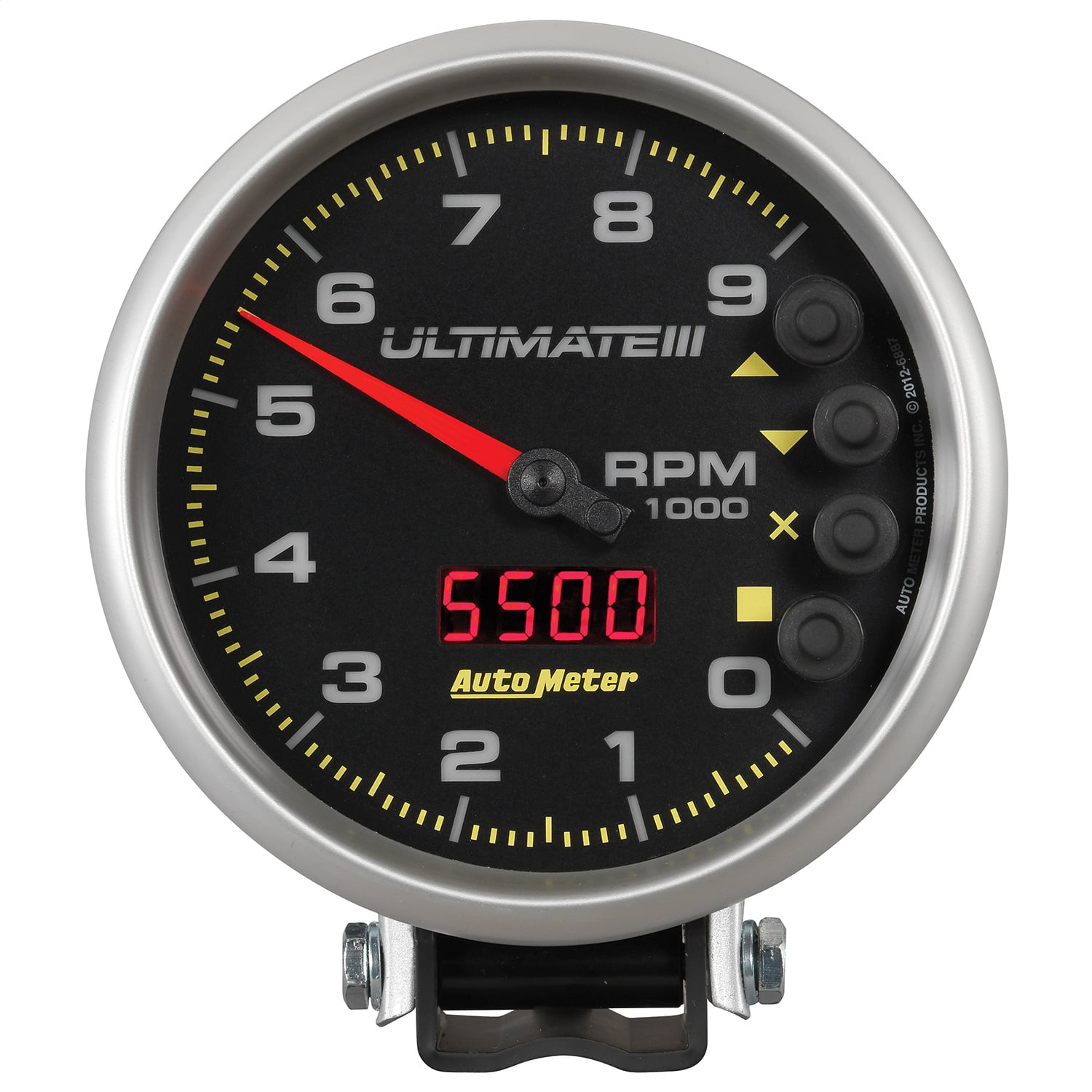 Auto Meter 6887 Ultimate Plus Playback Tachometer 