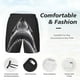 thumbnail image 3 of Balery Black And White Shark Bañador para hombre, shorts de playa de secado rápido con entrepierna y forro de compresión-Medium, 3 of 6