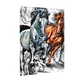 thumbnail image 2 of Kll Four Running Horses - 300 Piece Jigsaw Puzzle For Adult And Teenagers Family Educational Game Toys 300pcs, 2 of 9