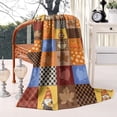 thumbnail image 2 of Fall Gnomes Pumpkins Leaves Blanket,Comfortable Soft Lamb Wool Throw Blanket,All Season,Warm Lightweight Blankets for Sofa Bed Couch Living Room Chair,40"x50", 2 of 4