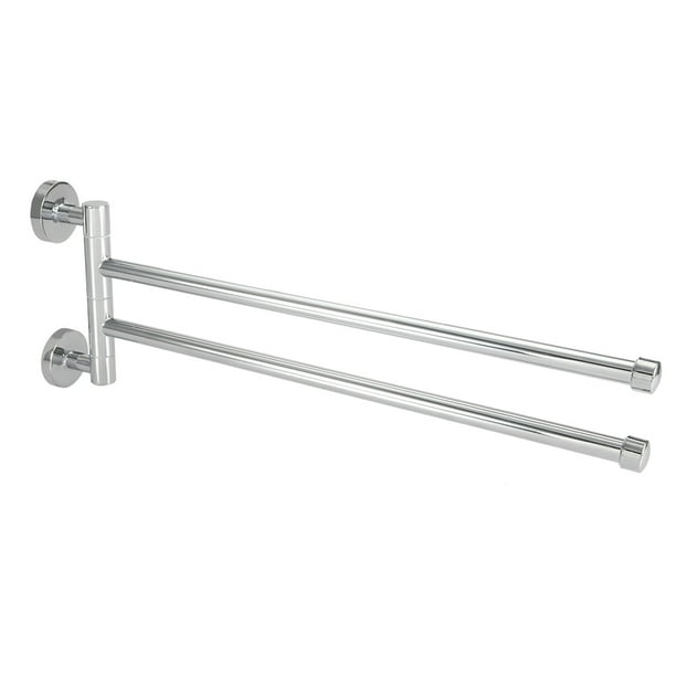 Estante para toallas ANGGREK toalla giratoria a prueba de óxido barra de acero inoxidable espesa 2 brazos 3 brazos