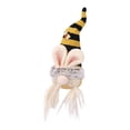 thumbnail image 2 of Bee Festival Pendant Couple Rudolph Faceless Doll Gnome Cute Bee Goblin Doll Decoration Home Decorations, 2 of 6