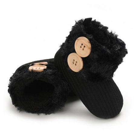 

Unisex Baby Girls Boys Winter Warm Boots Soft Sole Anti-Slip Infant Toddler Snow Prewalker Newborn Boots Shoes 0-18Months