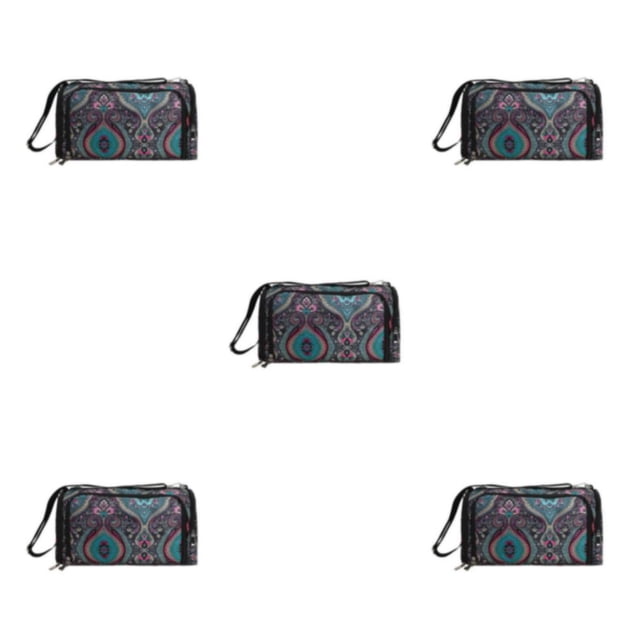 Yuarrent Bolsa de almacenamiento de hilo Hombro Bolsas de tejer de gran capacidad Cuadrado Multi-rejillas Bolsa de bordado de tela Oxford Type2 NO2