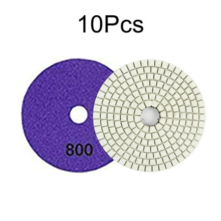 

Goodhd Diamond Polishing Pads 4inch Wet/Dry Granite Concrete Marble Glass Stone Sanding