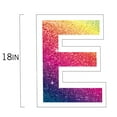 thumbnail image 3 of Vispronet Happy Retirement Yard Sign, 18in Sign, 4mm Corrugated Plastic Material (Faux Glitter Rainbow), 3 of 6