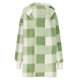 thumbnail image 5 of Chaquetas y abrigos casuales con capucha de manga larga para mujer, chaqueta con capucha a cuadros, cárdigan holgado de felpa de manga larga, blusa para mujer, 5 of 7