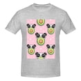 thumbnail image 4 of Bingfone Panda Avocado Men'S Loose Fit Short-Sleeve Pocket T-Shirt, 4 of 7