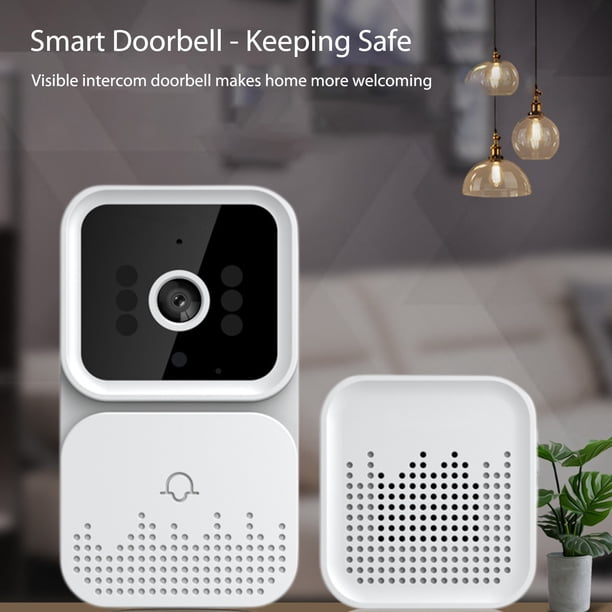 M6 Visual Door Bell WiFi Infrared Night Vision Smart Intercom Doorbell (Ulooka) Ehuebsd Para estrenar