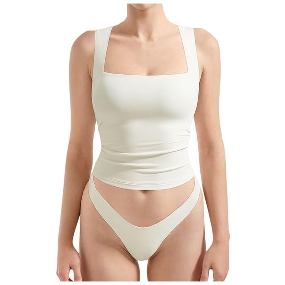 Women's Camisole Tank Top Shelf Bras Adjustable Spaghetti Strap Basic Layer Plus Size Undershirts
