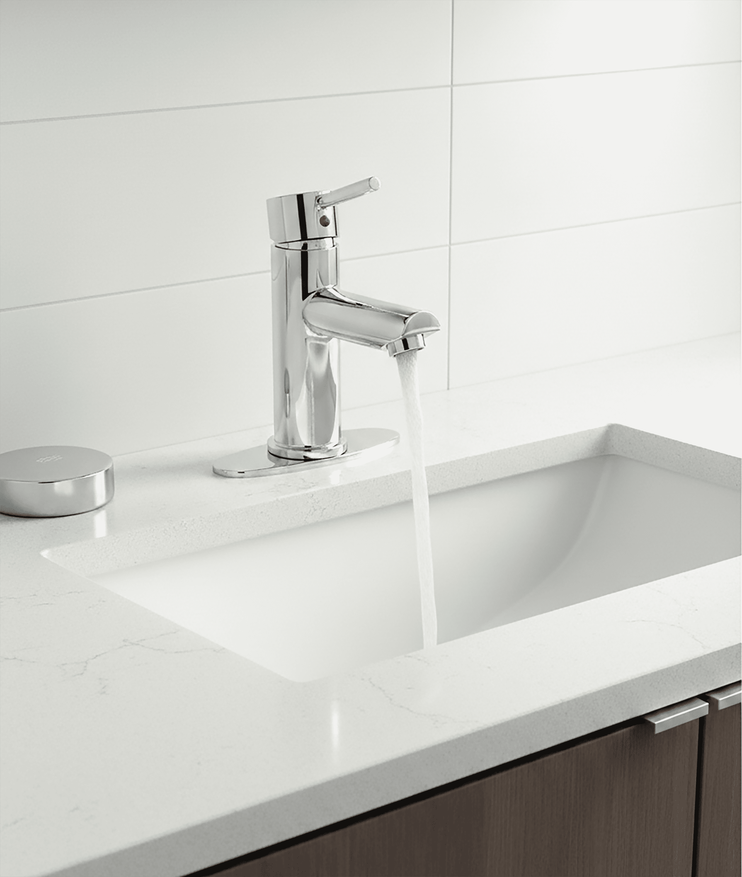 ReliaFLO L23832-01 Metals Chrome Low Arc Bathroom Sink Faucets Faucet