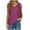 Purple, variant on fatyb Women's V Neck Tank Tops Summer Sleeveless Casual Shirts Solid Color Loose Blouses Tee for Women