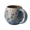 thumbnail image 1 of Dsscvnef Moon Resin Cup Unique Decorative Drinking Glass for Home Indoor Use Design Fishbowl Cups Coffee Mugs Set with Rack, 1 of 6