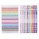 thumbnail image 2 of 2 Sheets DIY Acrylic Diamond Stickers Creative DIY Diamond Sticker Accessories Delicate Acrylic Crystal Beads Diamond Decals Multi-purpose Decorative, 2 of 3