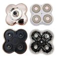 thumbnail image 3 of Flawless Legs, Replacement Heads Compatible With Electric Razor 18 Carat Gold 2pcs, 3 of 4