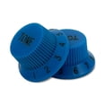 thumbnail image 3 of Allparts PK-0153 Set of 2 Plastic Tone Knobs for Stratocaster, Green, 3 of 11