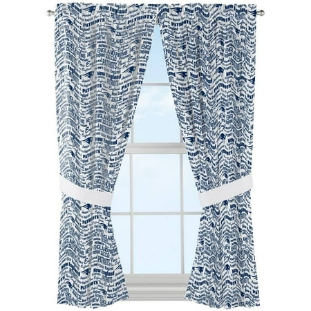 Nfl New England Patriots Anthem Curtain Panels Set