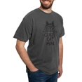 thumbnail image 4 of CafePress - CRAZY CAT MAN T Shirt - Mens Comfort Colors Shirt, 4 of 5