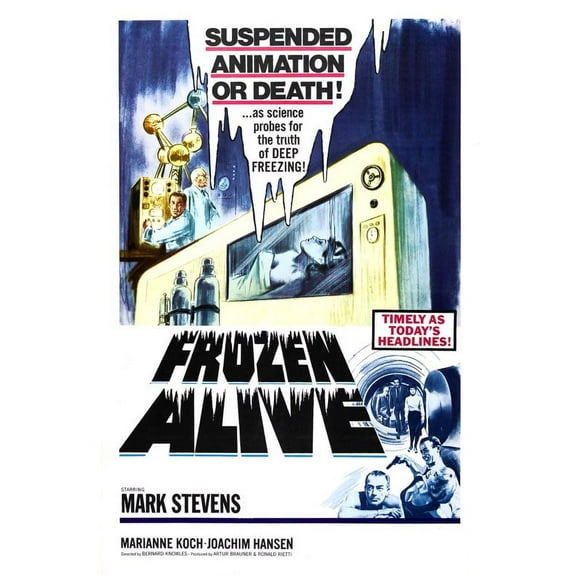 Frozen Alive Digital Video Disc (DVD)