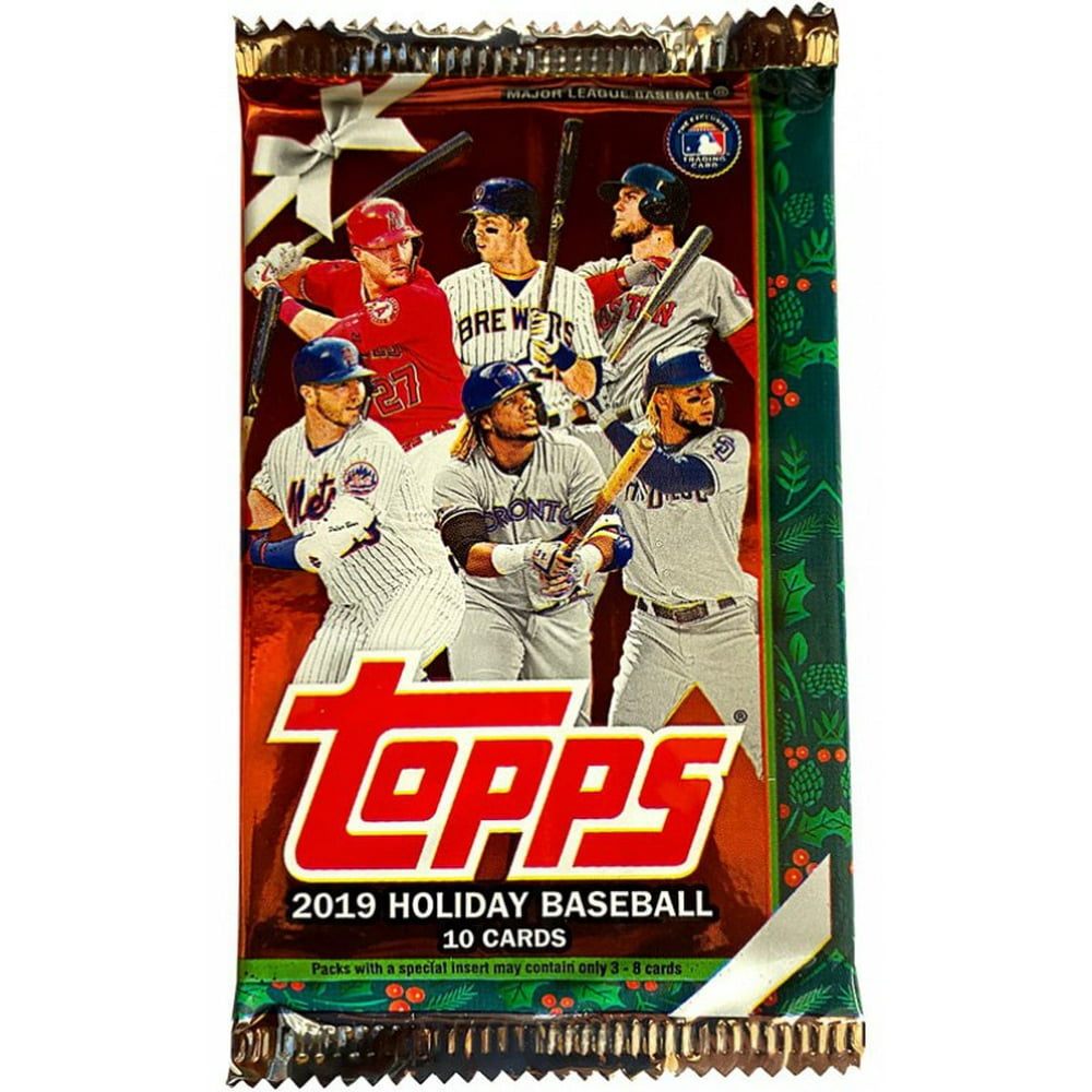 19 TOPPS HOLIDAY BASEBALL MBX INNER PACK