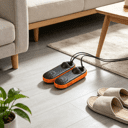 Portable Electric Shoe & Boot Dryer, Quick-Dry with Deodorizing, Fits Slippers, Snow Boots, Leather & Canvas Shoes