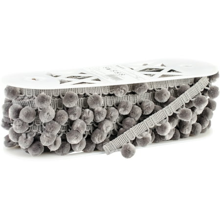 UPC: 0070659955808 | Simplicity Ball Fringe 1.125 X12yd-Grey