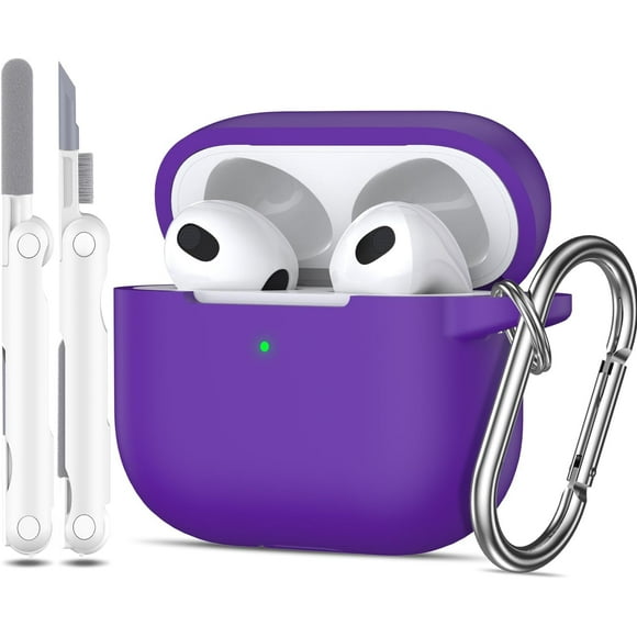 AirPods 3 Case Cover, Soft Silicone Protective Case Skin for Airpods 3rd Generation 2021 Charging Case