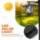 thumbnail image 5 of LáMpara de JardíN Tradicional con EnergíA Solar 1.5M LED Farol Poste Luz DecoracióN, 5 of 5