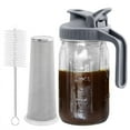 thumbnail image 1 of Cafetière à Infusion Froide 32Oz Pichet à Infusion Froide avec Filtre Super Dense en Acier Inoxydable pour Infusion Glacée, 1 of 6