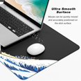 thumbnail image 3 of Extended Large Mouse Pad, XXL Gaming Mousepad 31.5 x 15.7 Inch, Big Computer Keyboard Desk Pad, Waterproof Mouse Mat with Stitched Edges and Non-Slip Base for Office Gaming, Sea Waves, 3 of 6