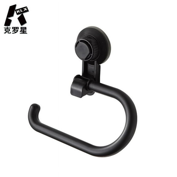 NUOLUX Suction Toilet Paper Holder Portable Bathroom Paper Holder Wall Mount Tissue Roll Dispenser