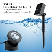 Solar Spotlights 6 LED Underwater Projection Lights Lamp Outdoor Garden Pond Lighting Underwater Submarine Lamp