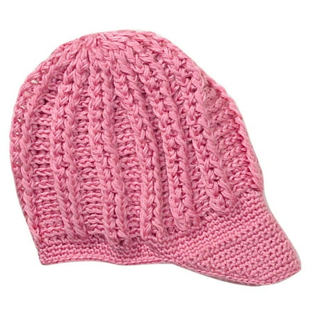 No Boundaries - Crocheted Newsboy Hat