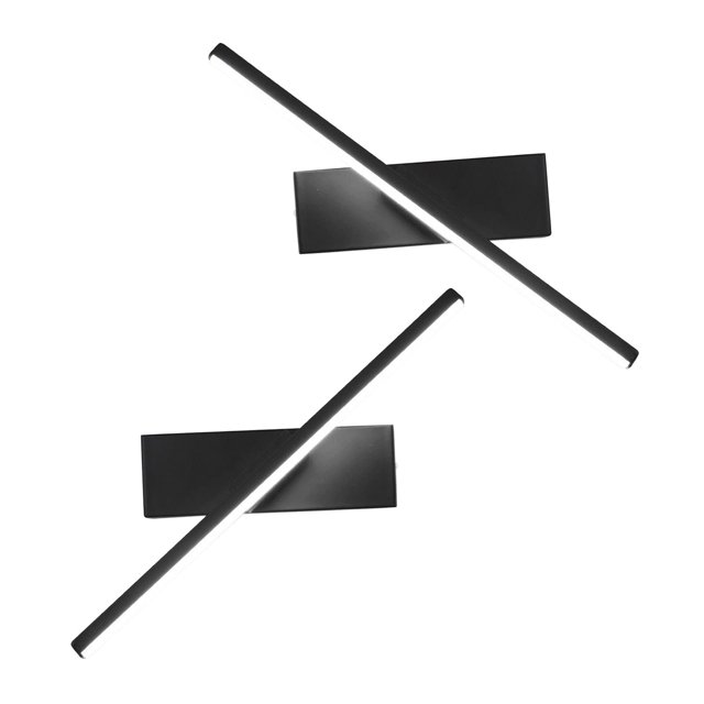 2x de pared moderno para montaje en pared, luz de lectura, iluminación interior para , sa de , dormitorio, escalera, Yuyangstore Lámpara de apliques de pared